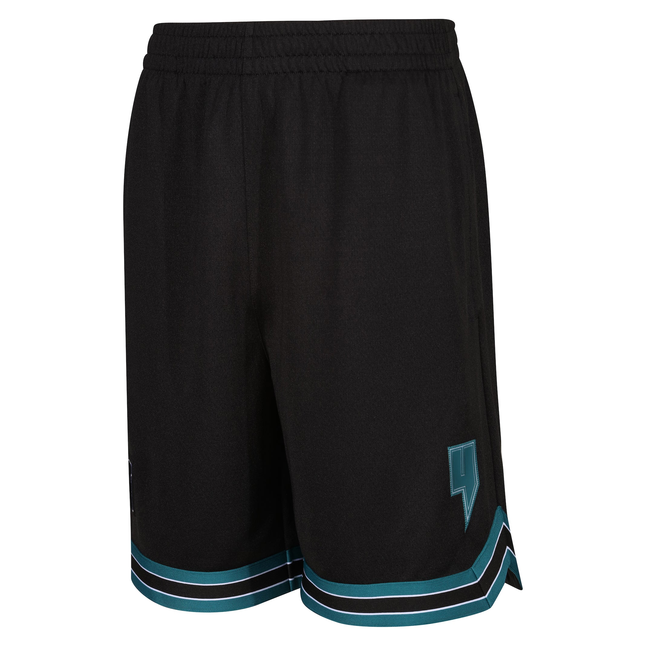 Black and 2024 blue shorts