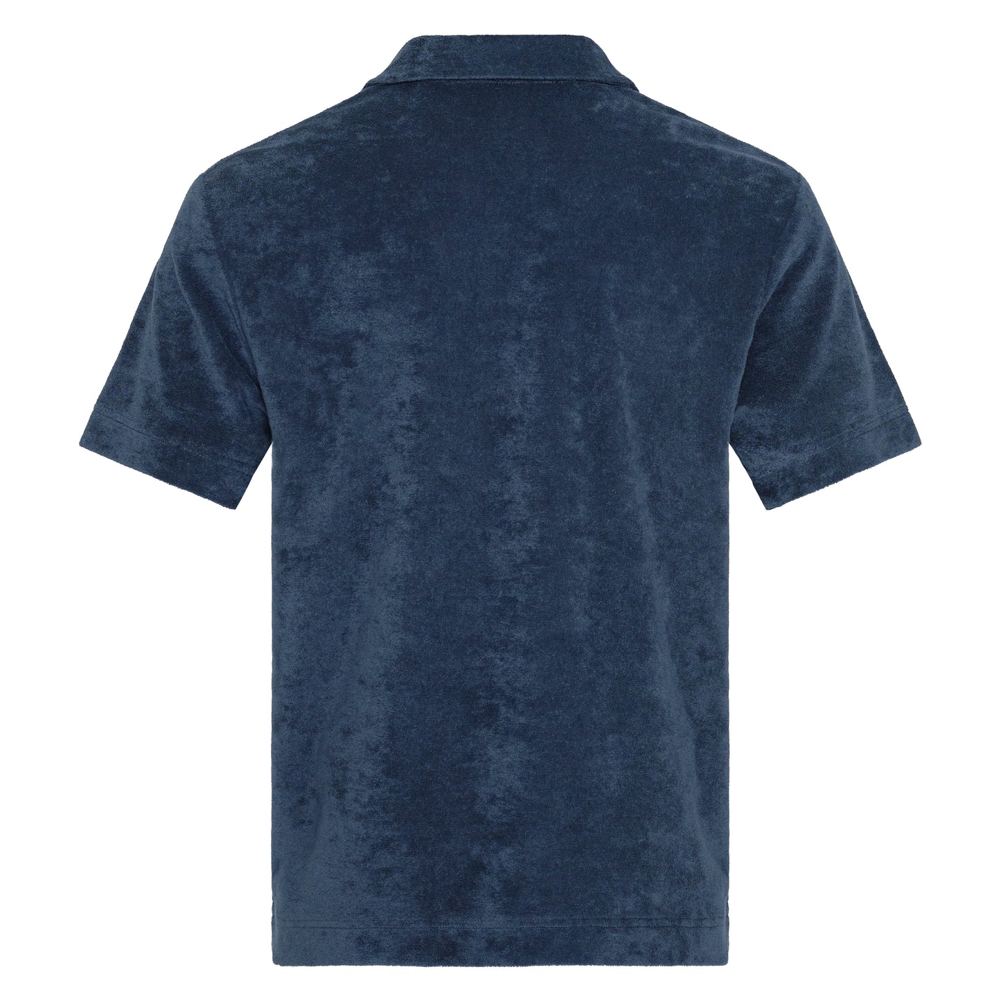 TOWELLING POLO NAVY
