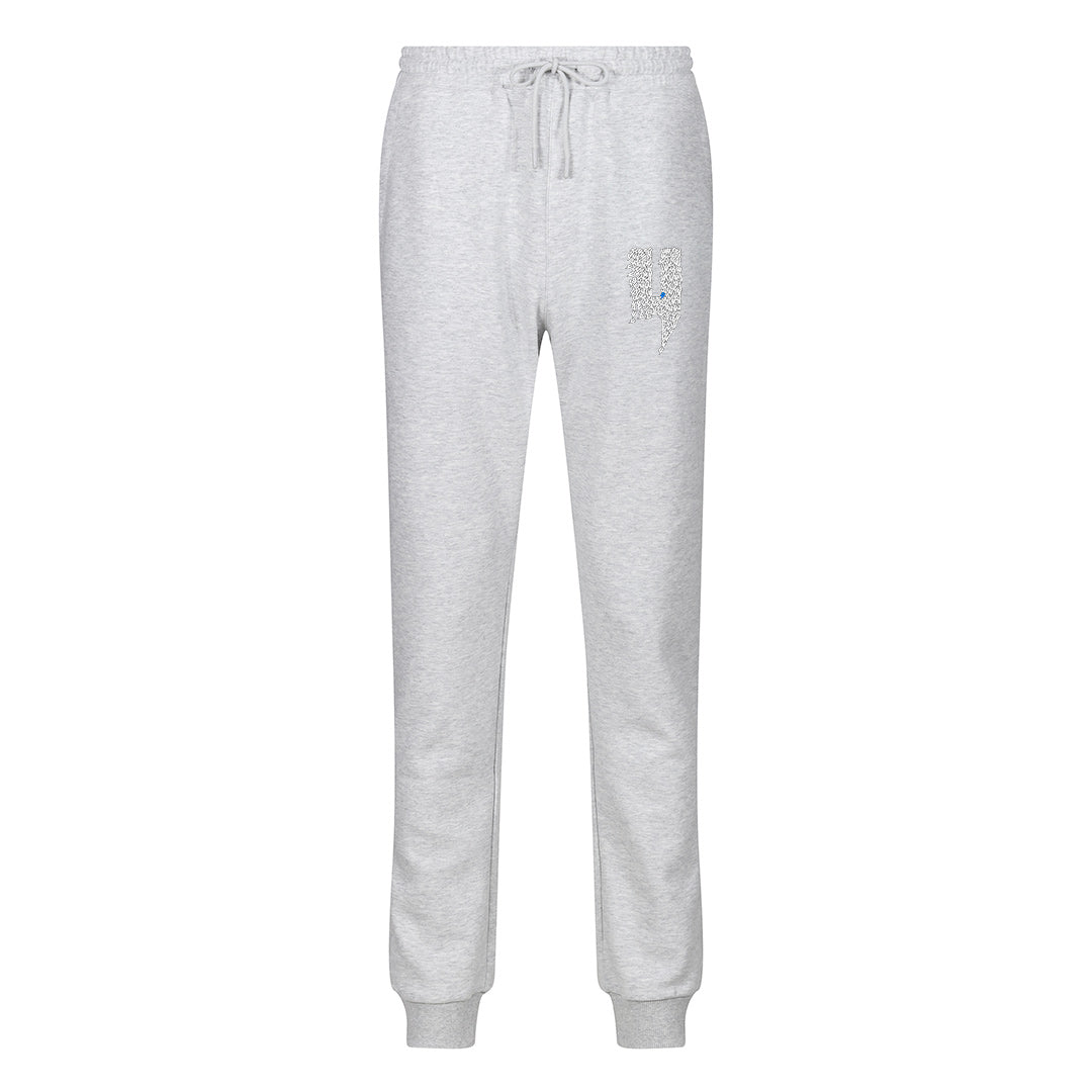 Reflective deals grey joggers