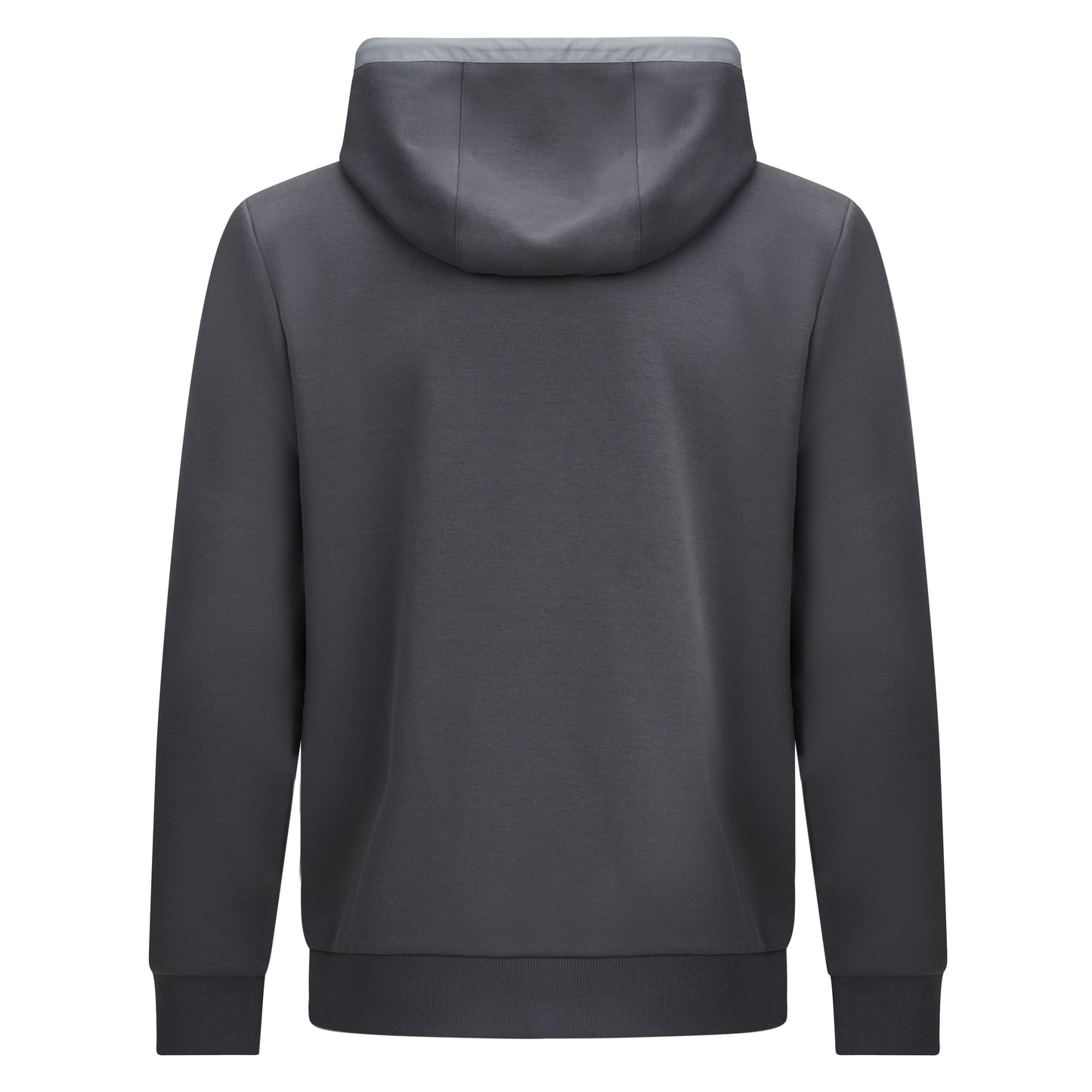 GREY MIXED CONTRAST HOODY