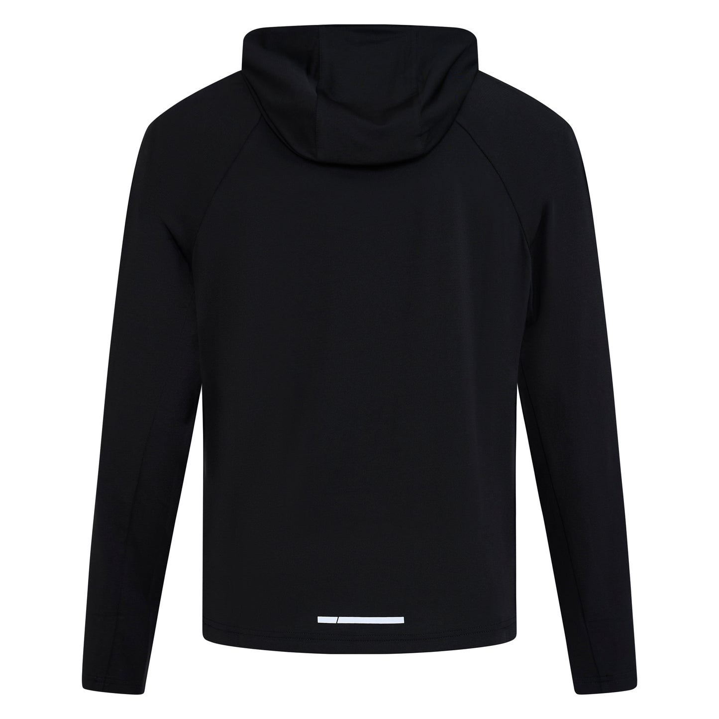 PERFORMANCE HOODED LONG SLEEVE TEE BLACK