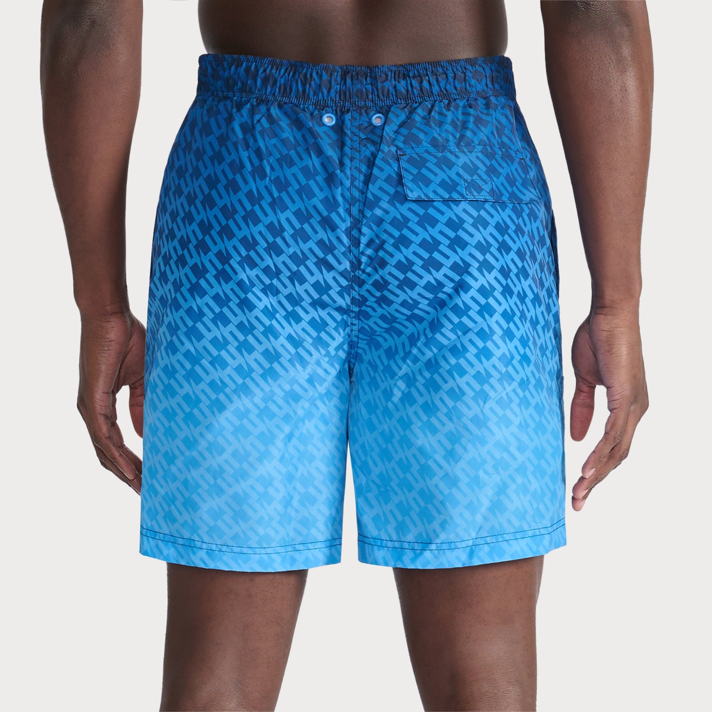 BLUE GRADIENT SWIM SHORTS