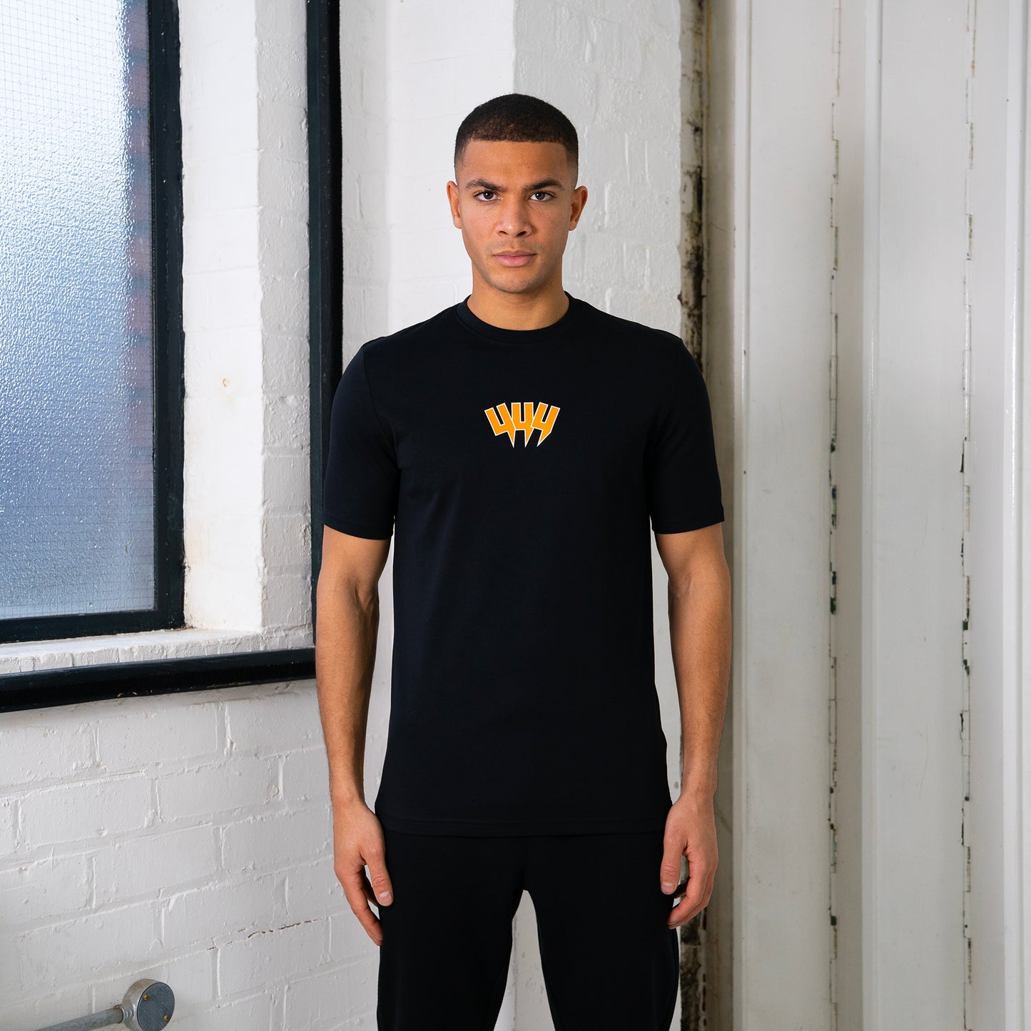 YYY TEE BLACK ORANGE