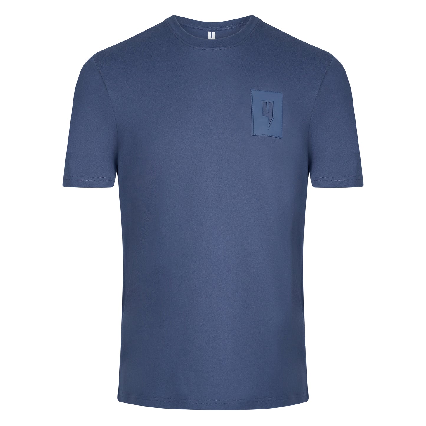 RUBBER PATCH LOGO TEE BLUE