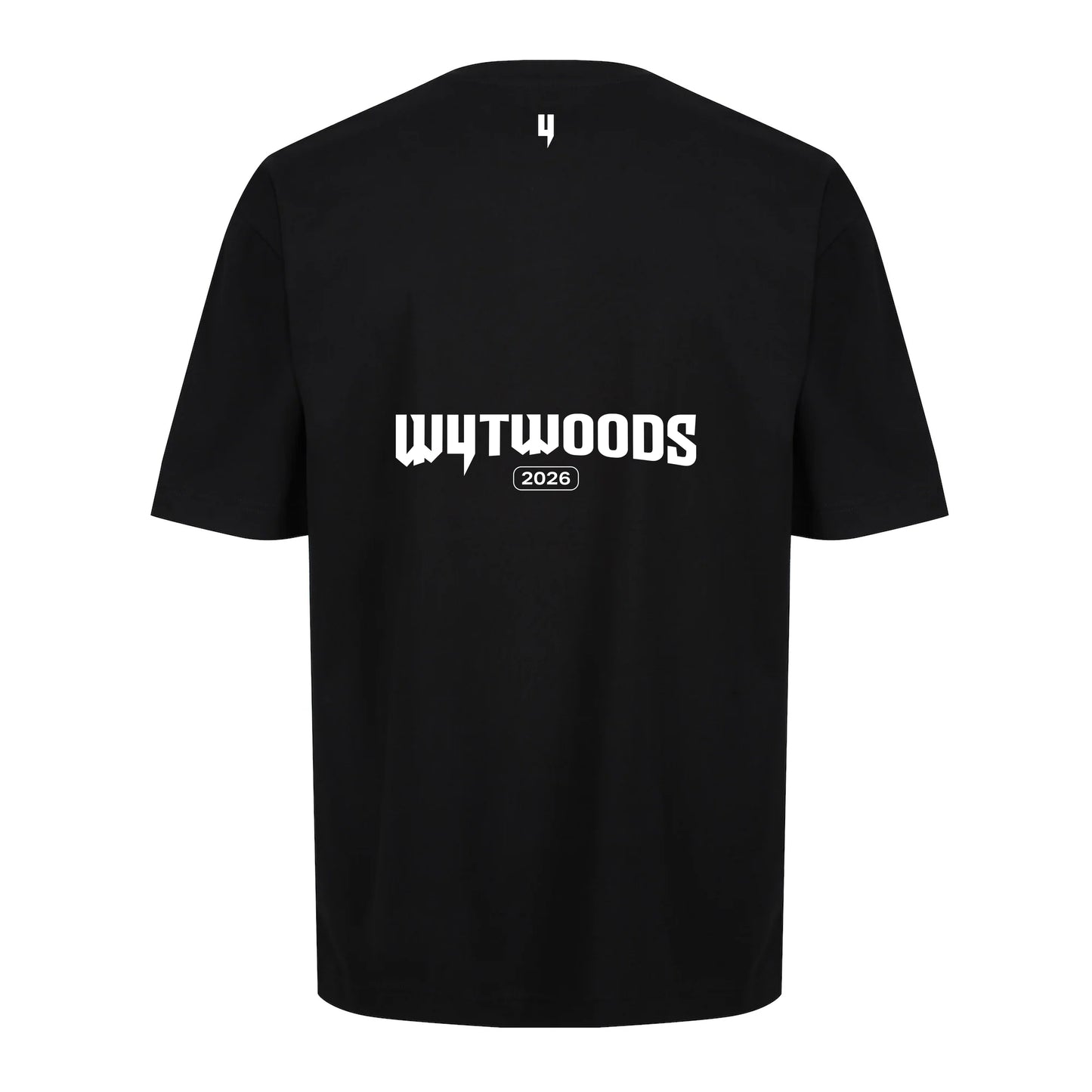 YELIR x WYTWOODS BLACK RELAXED FIT TEE