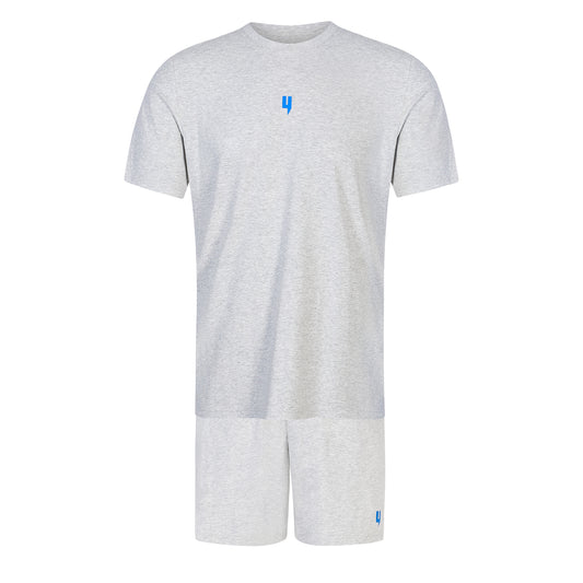 LOUNGEWEAR SET GREY / BLUE