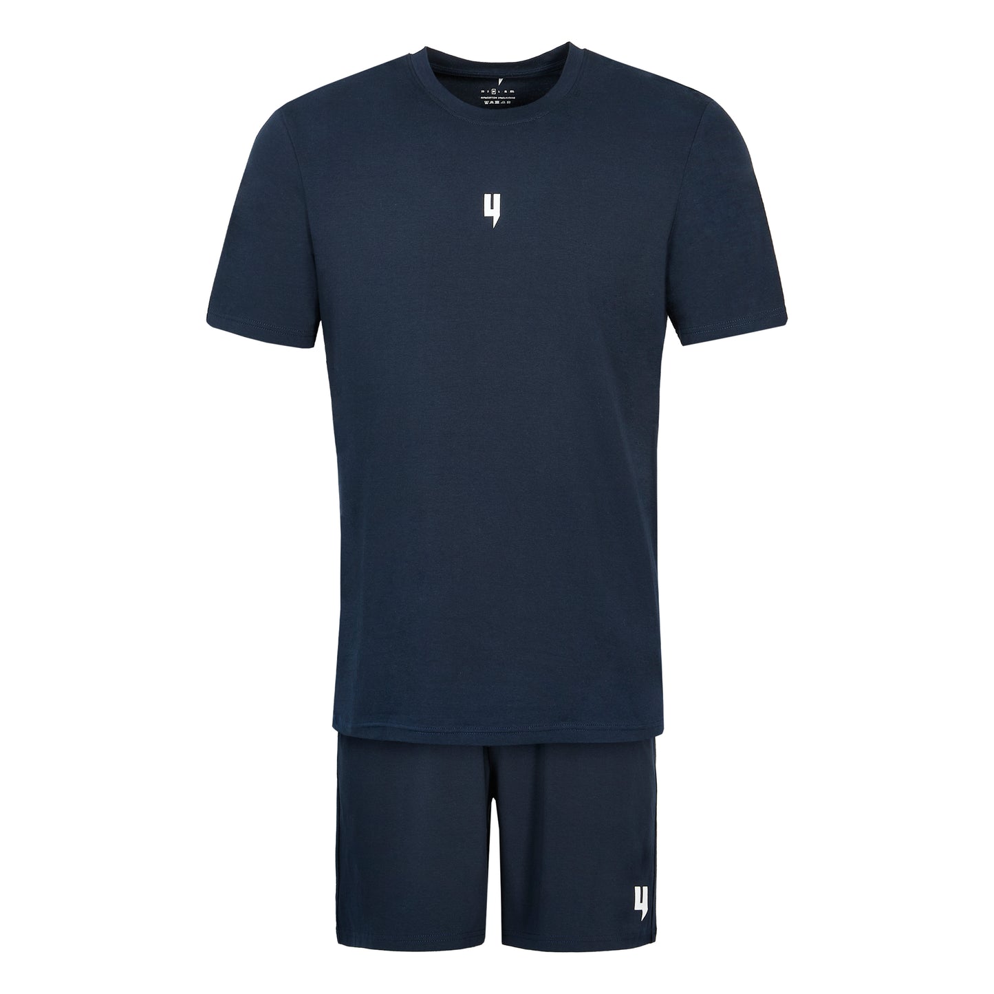 LOUNGEWEAR SET NAVY / WHITE