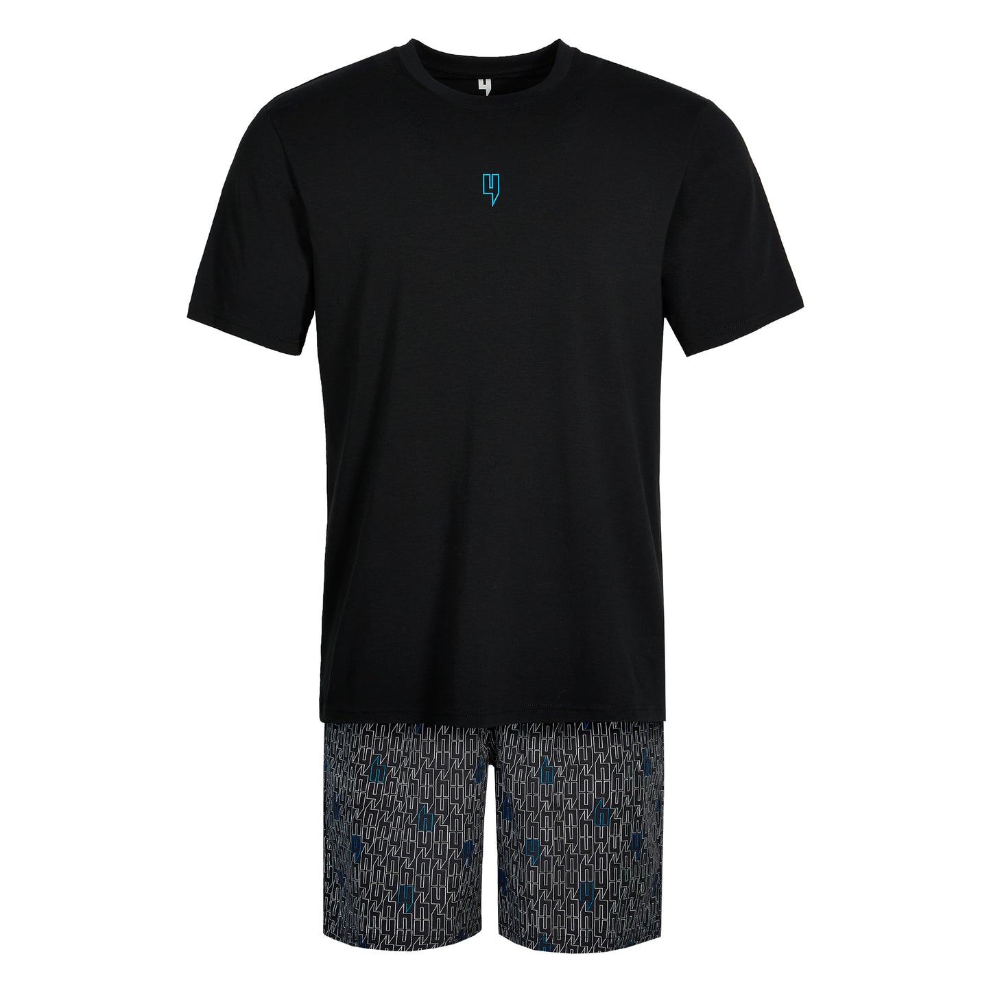 LOUNGEWEAR SET MULTI Y BLACK