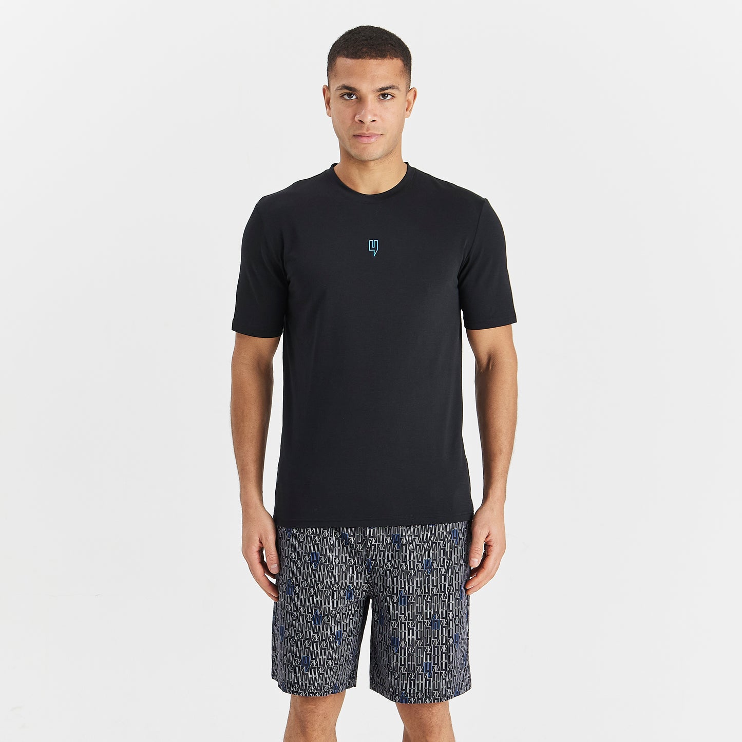 LOUNGEWEAR SET MULTI Y BLACK