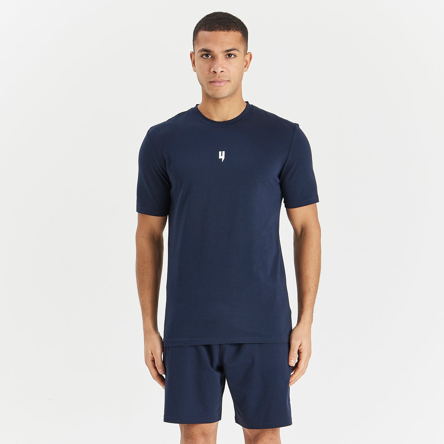 LOUNGEWEAR SET NAVY / WHITE