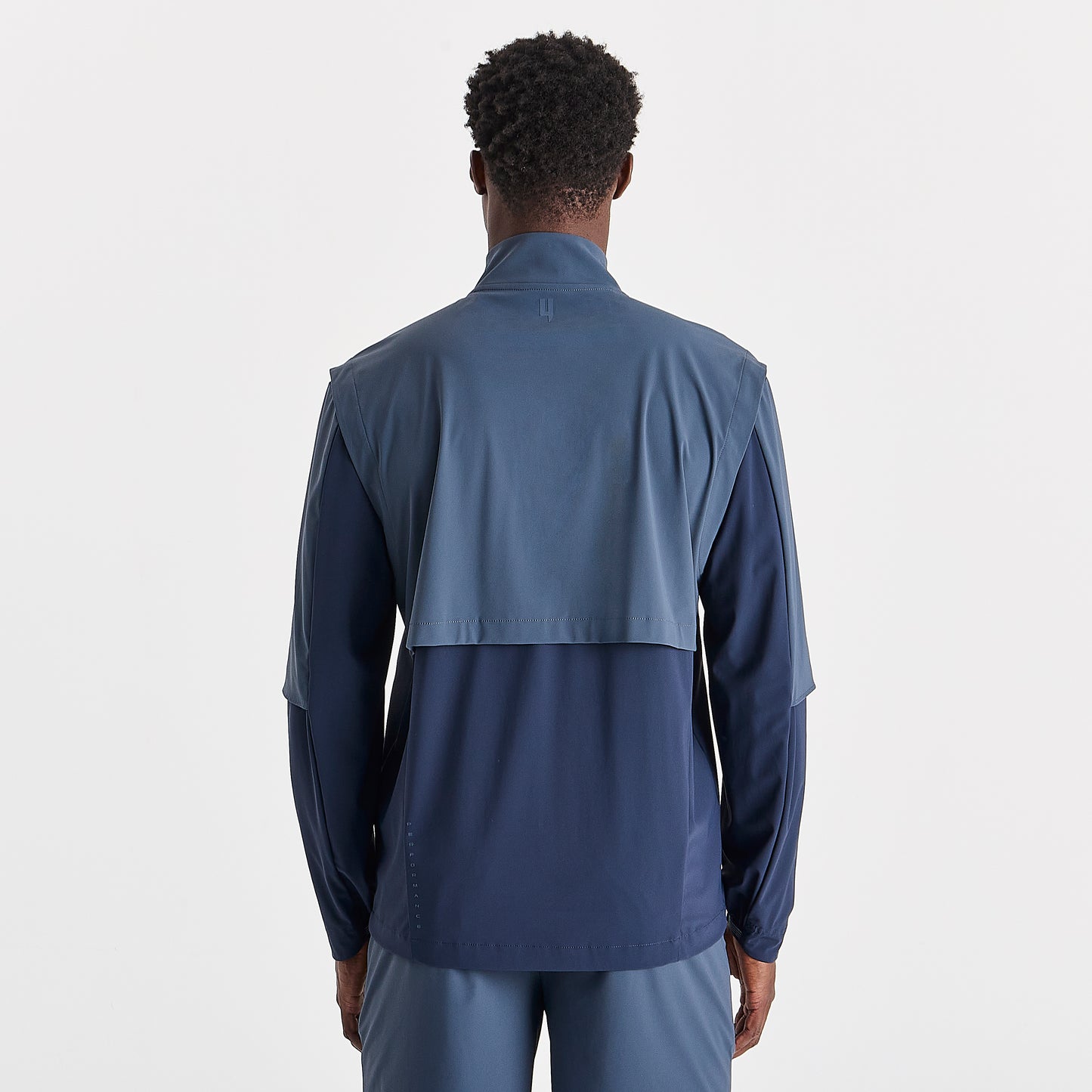 GOLF FUNNEL NECK BLUE