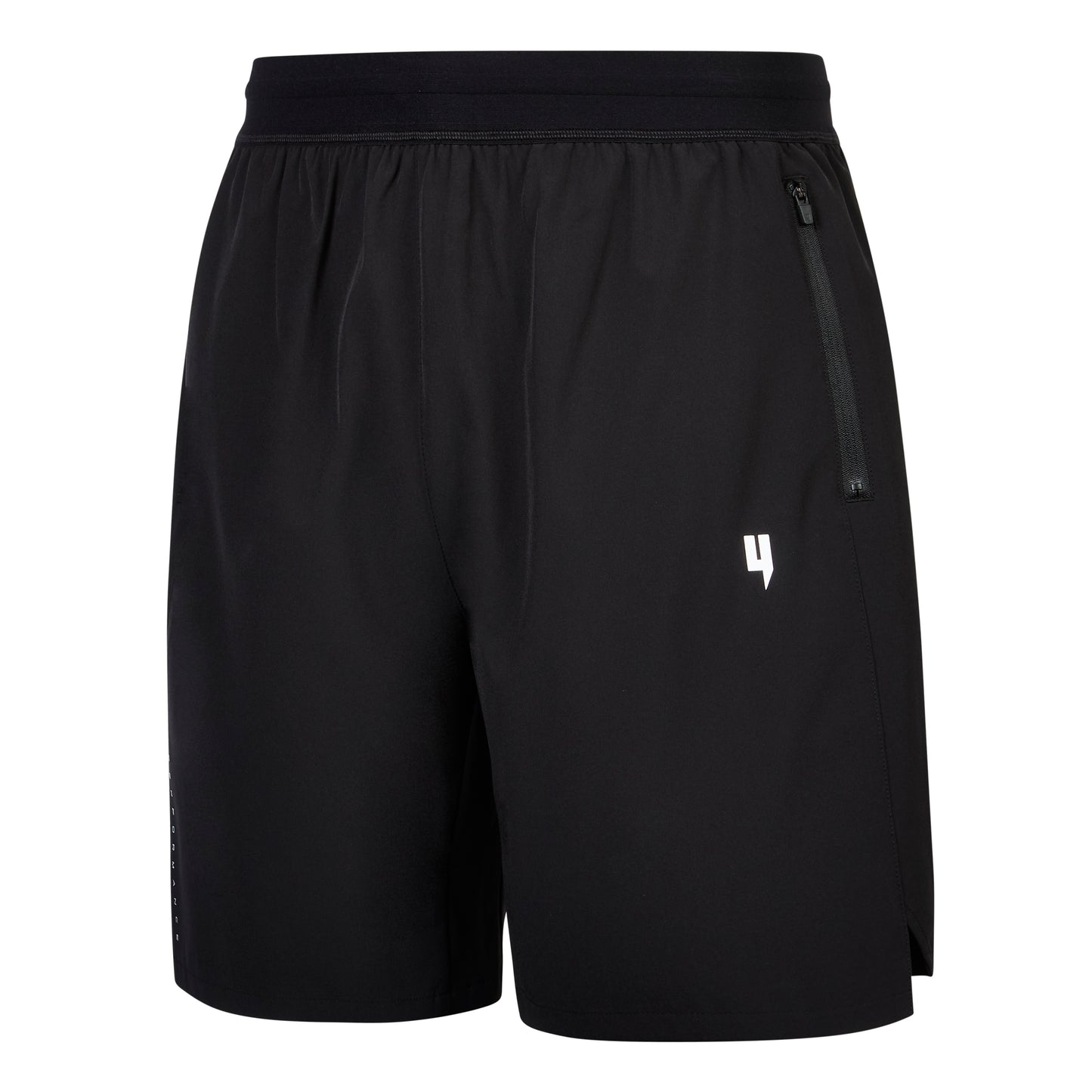 BLACK PERFORMANCE SHORTS WITH INNER