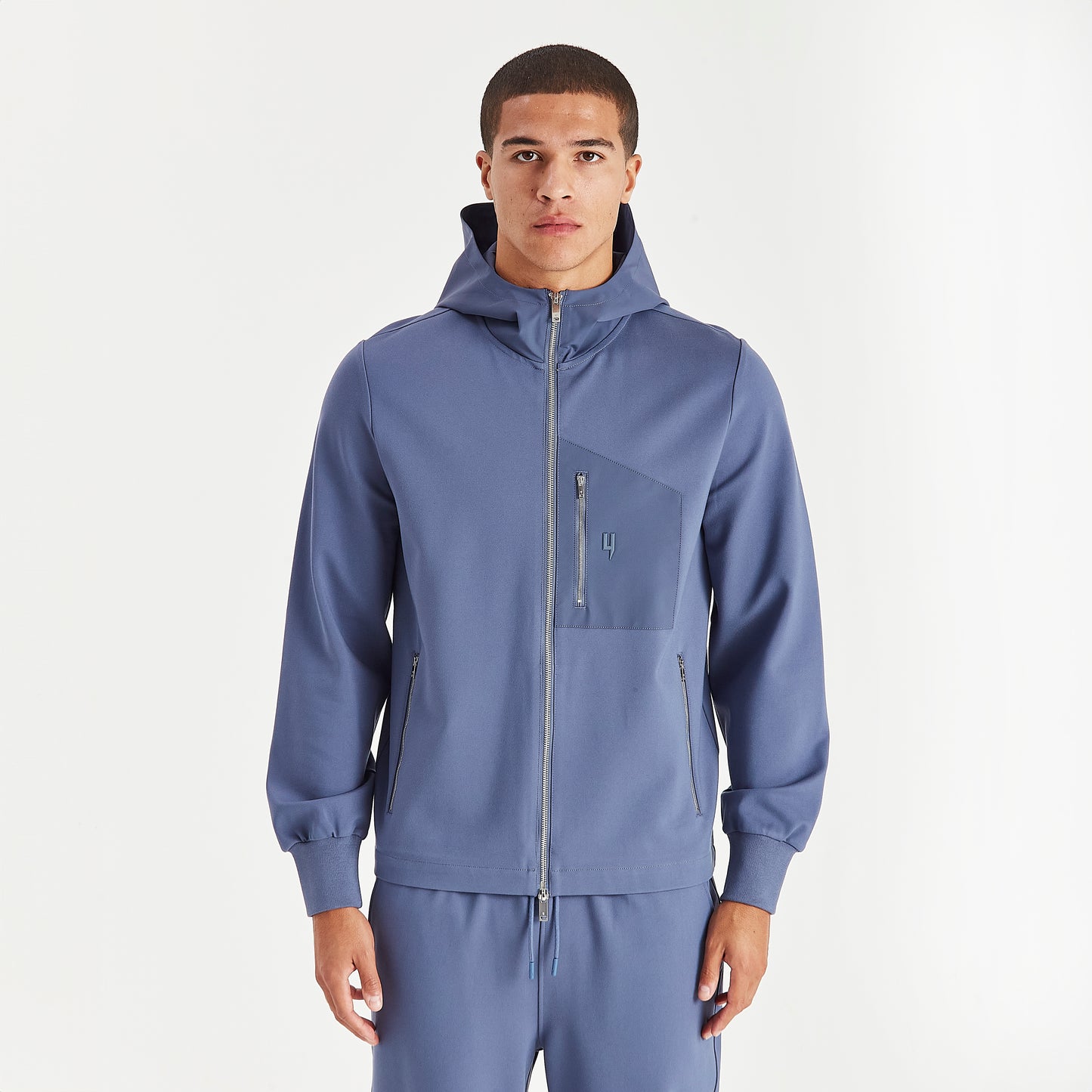 HYBRID HOODY BLUE