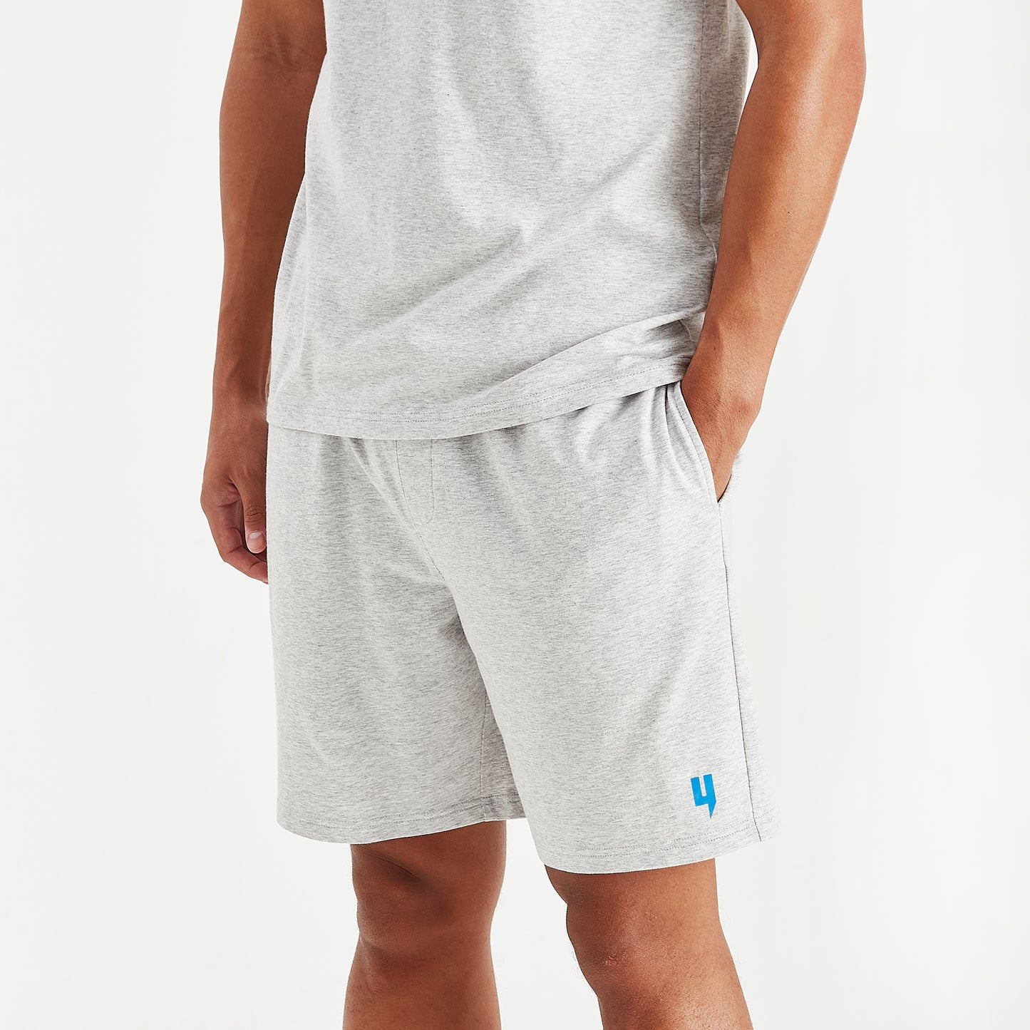 LOUNGEWEAR SET GREY / BLUE