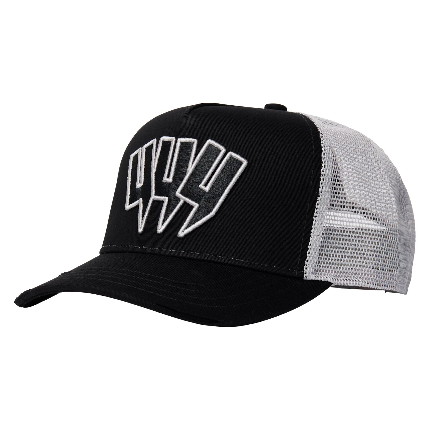 YYY CAP BLACK GREY MESH