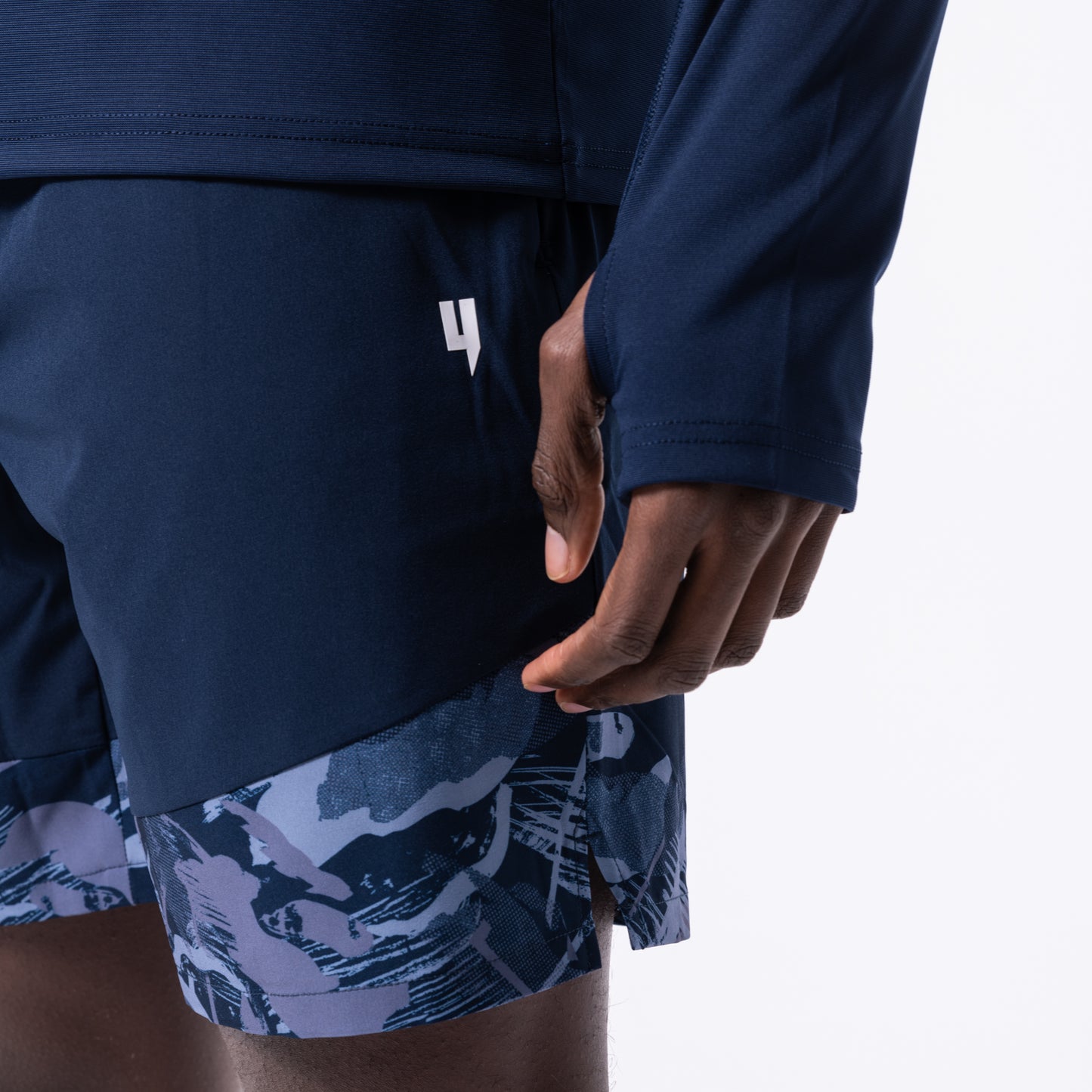 PERFORMANCE SHORTS NAVY CAMO