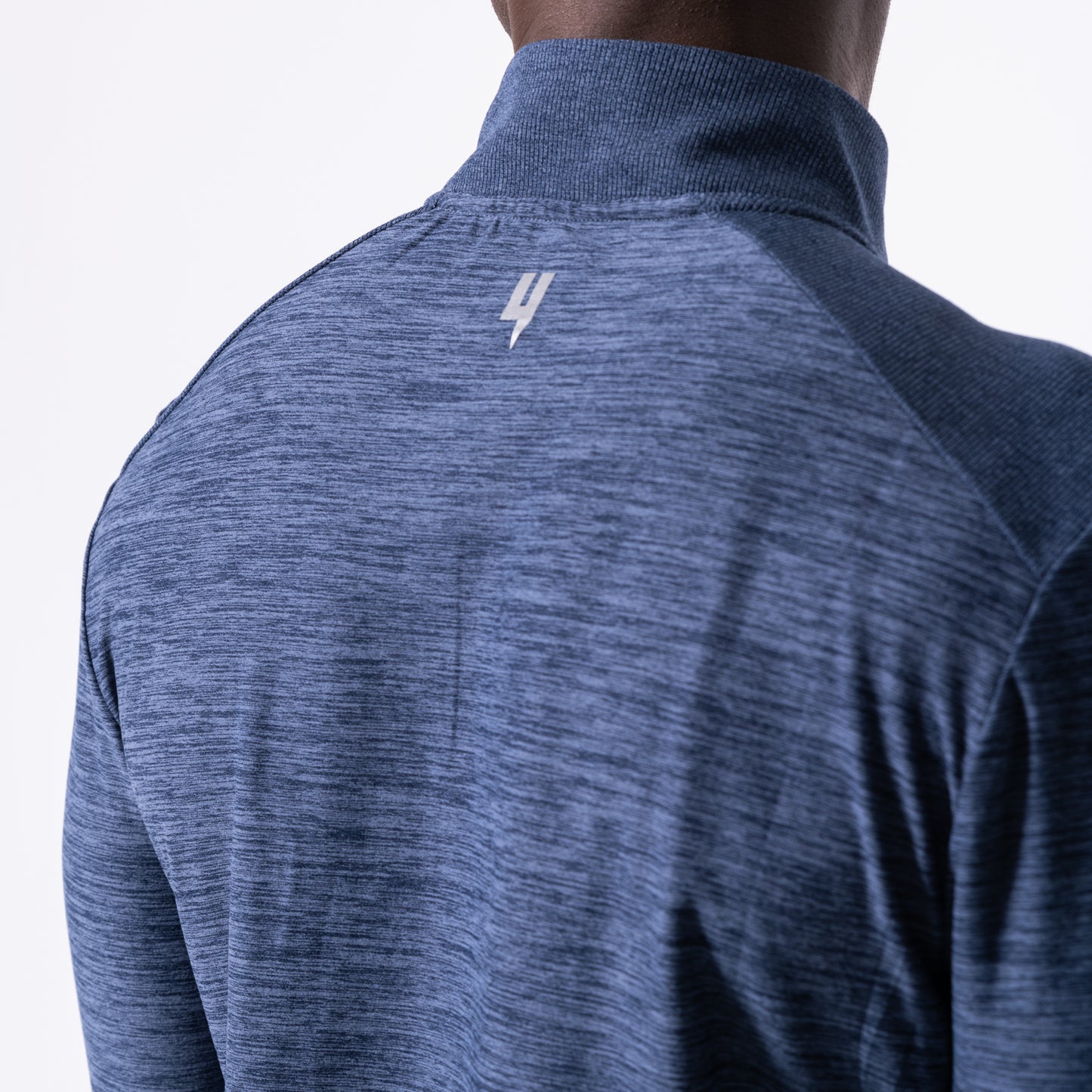 PERFORMANCE 1/2 ZIP TOP NAVY MARL