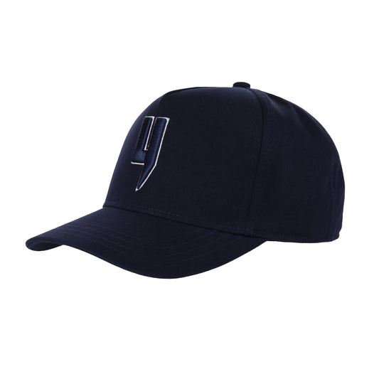 FULL MATERIAL CAP NAVY WHITE OUTLINE Y