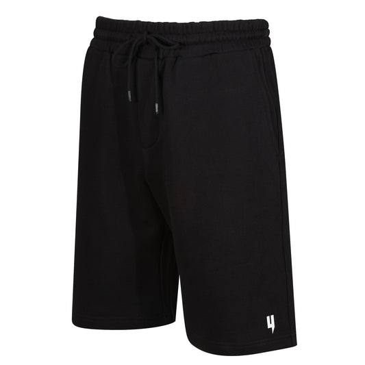 RELAXED FIT Y LOGO SHORTS BLACK