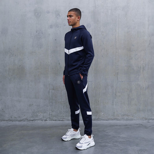 TEAM TRACKSUIT TOP NAVY/WHITE