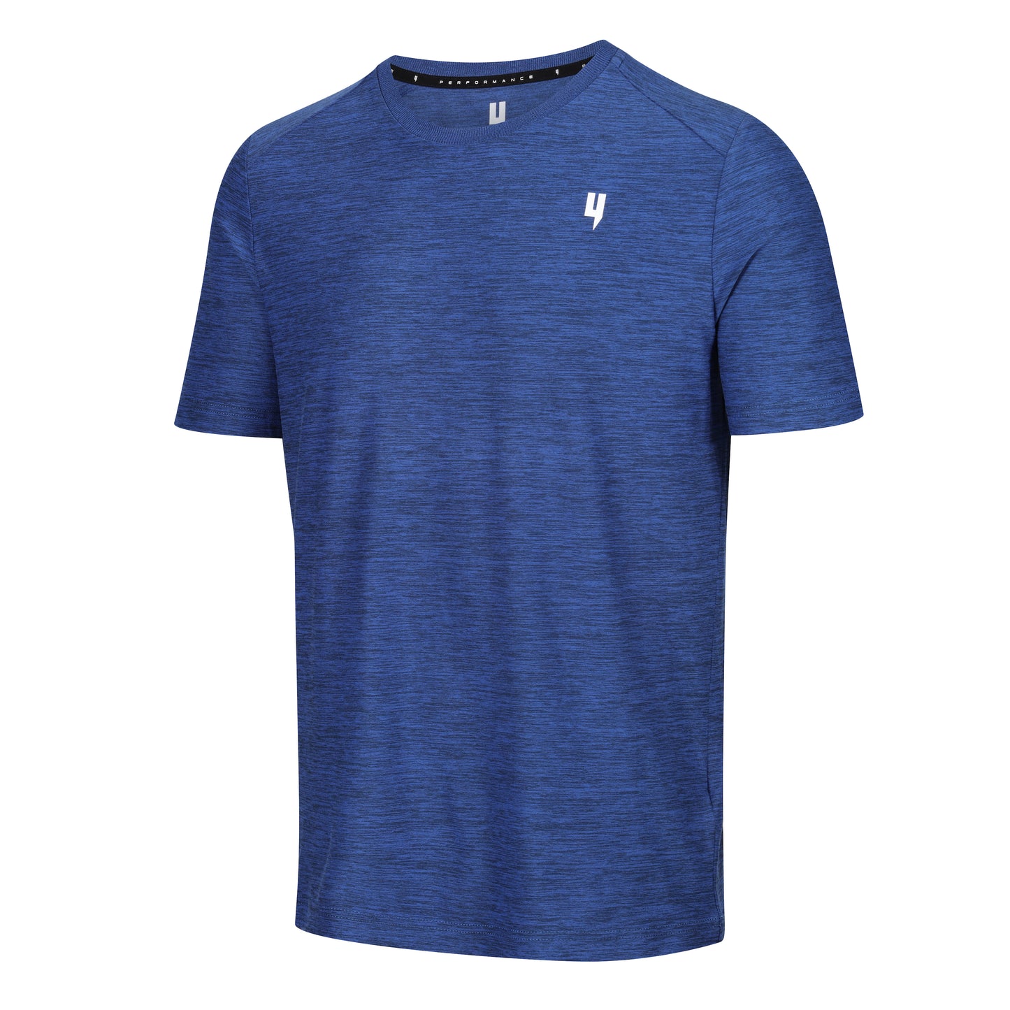 PERFORMANCE TEE BLUE MARL