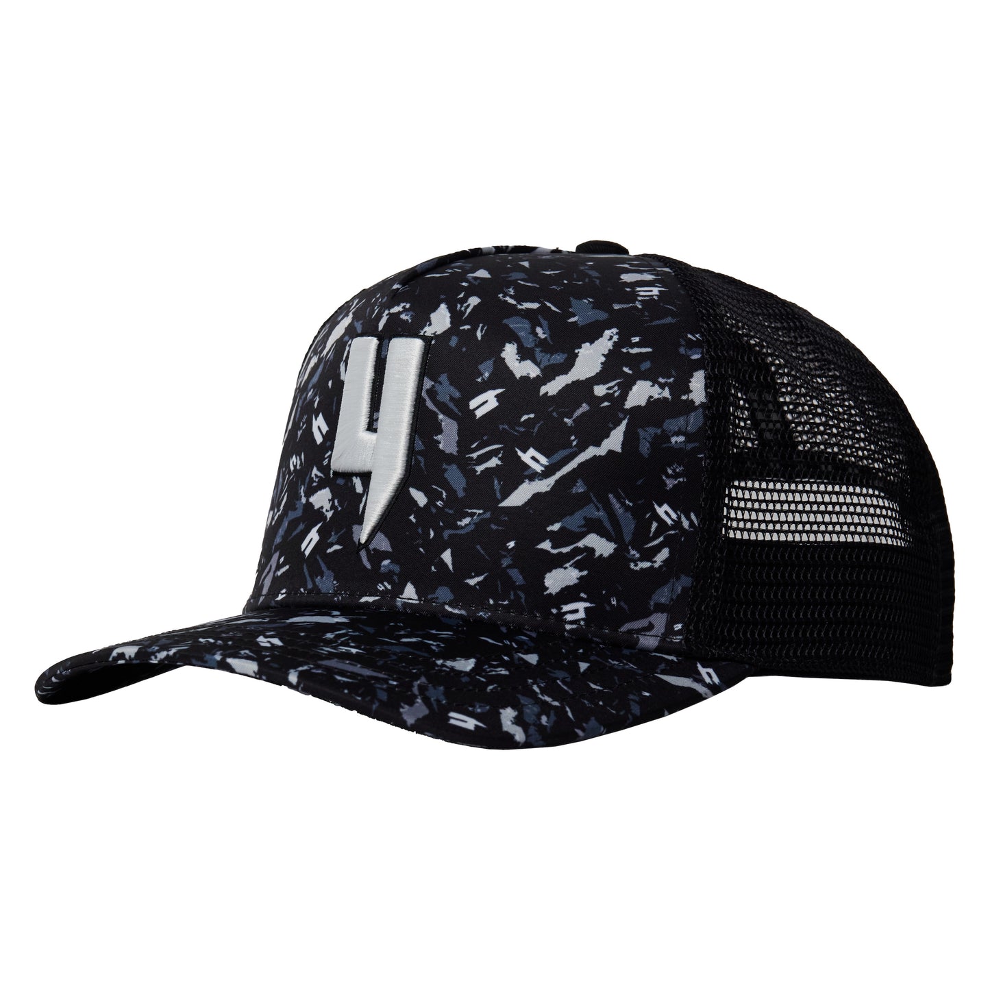 BLACK WHITE CAMO CAP