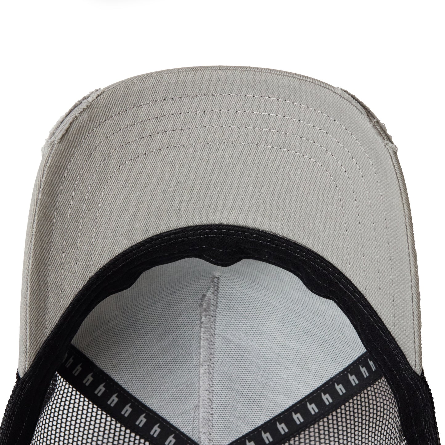 LOGO DE LA BOÎTE CASQUETTE NOIR/BLANC