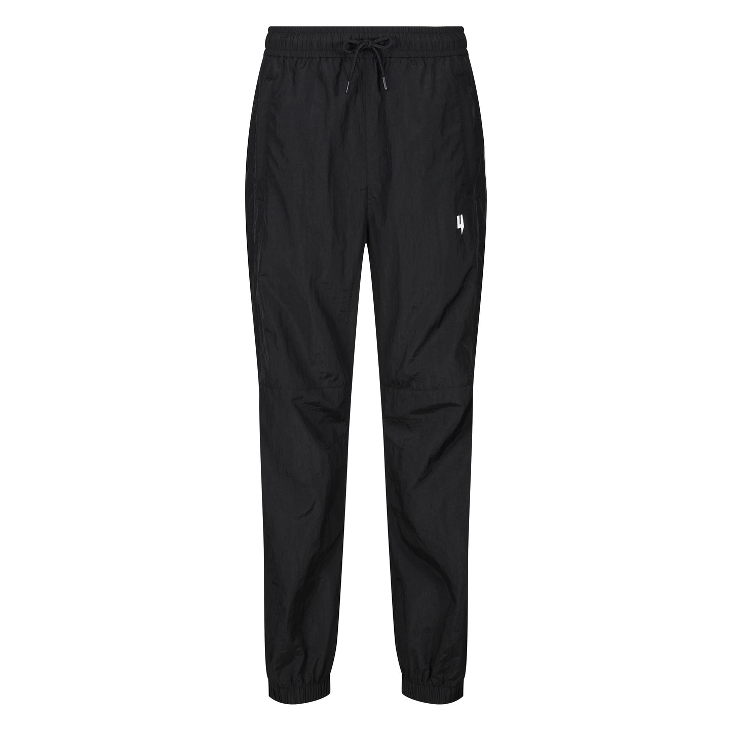 BLACK SHELL SUIT JOGGERS