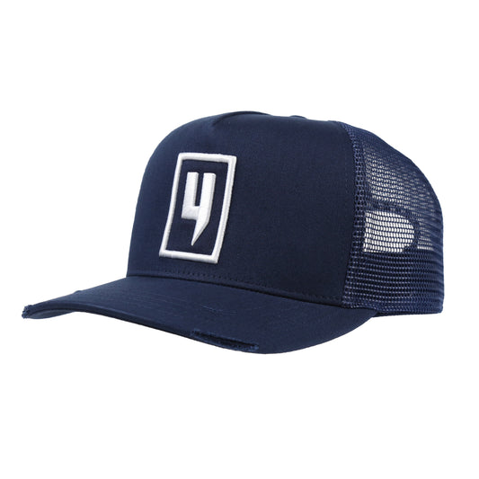 OUTLINE BOX LOGO CAP NAVY/WHITE