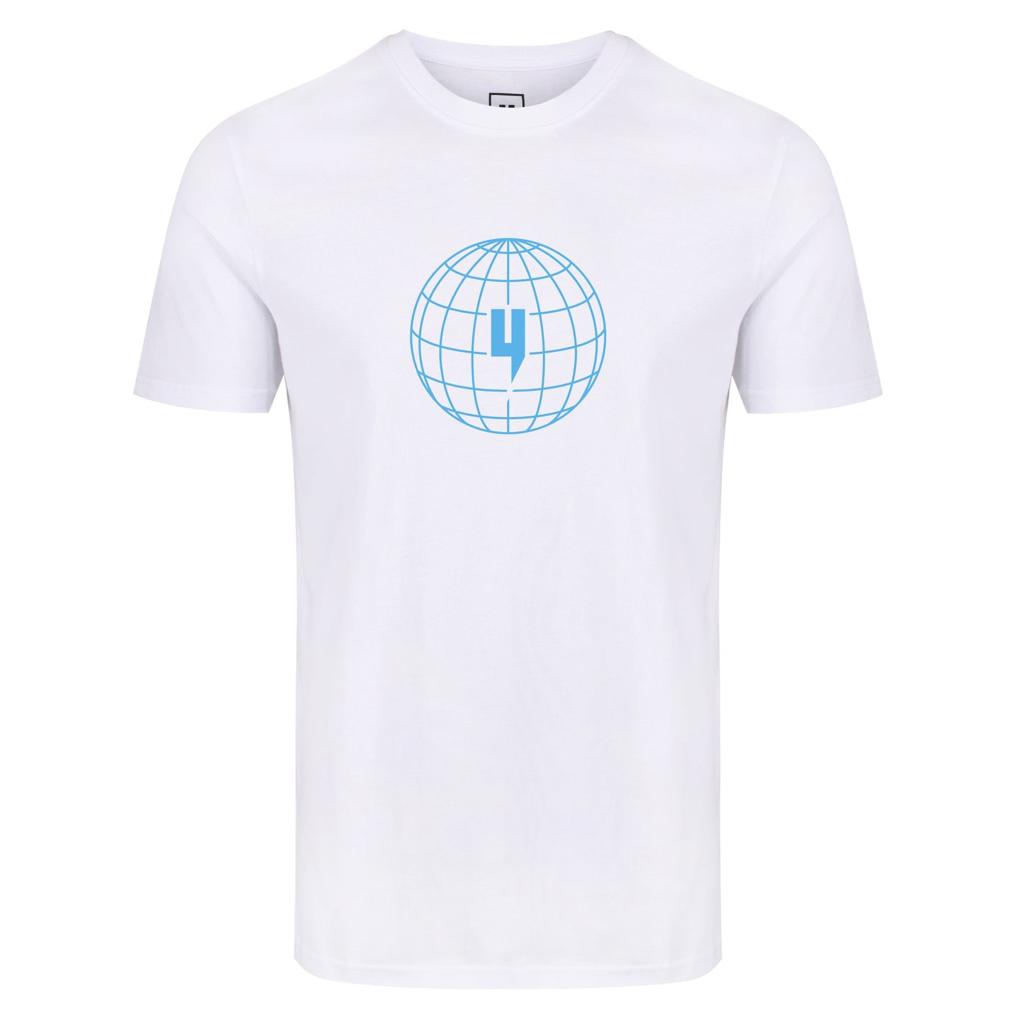 GLOBAL ENTERPRISE TEE WHITE BABY BLUE