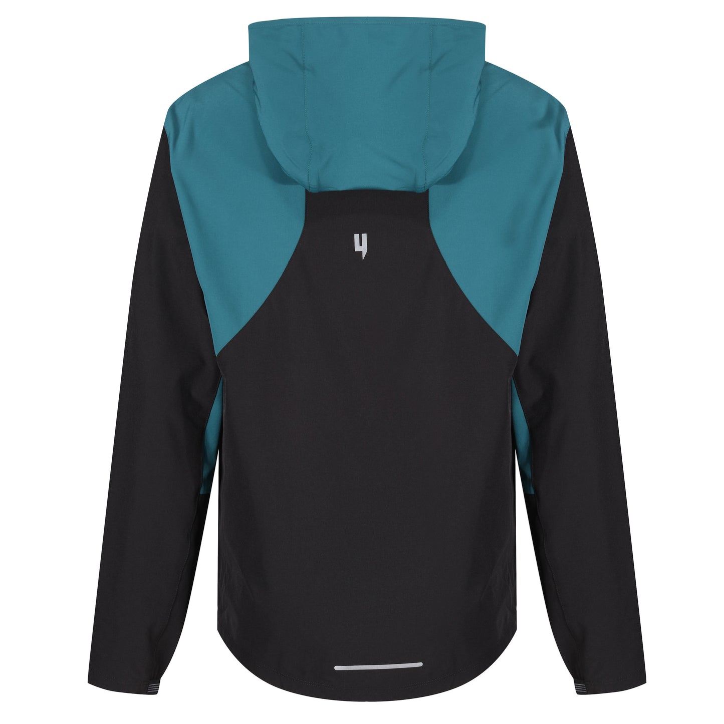 TRAINING JACKET BLACK TEAL