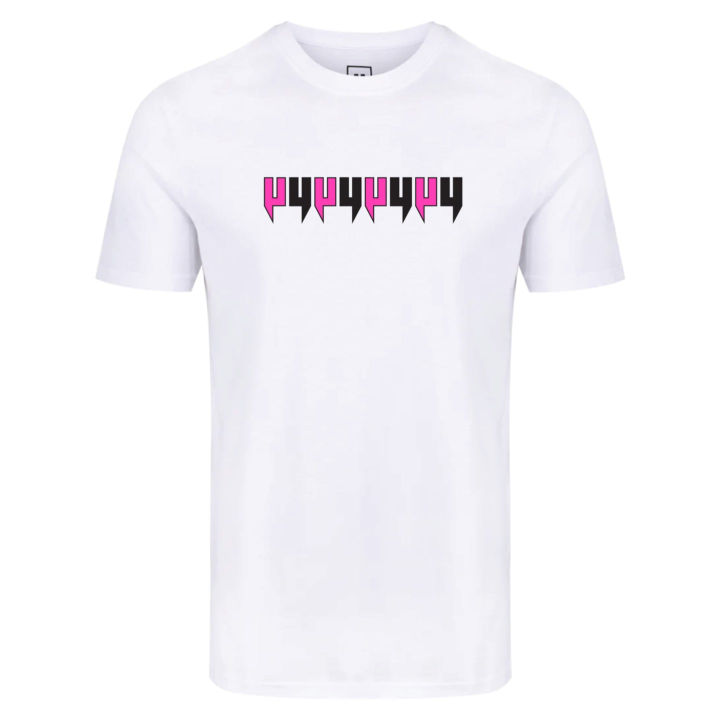 EIGHT Y LOGO TEE WHITE PINK