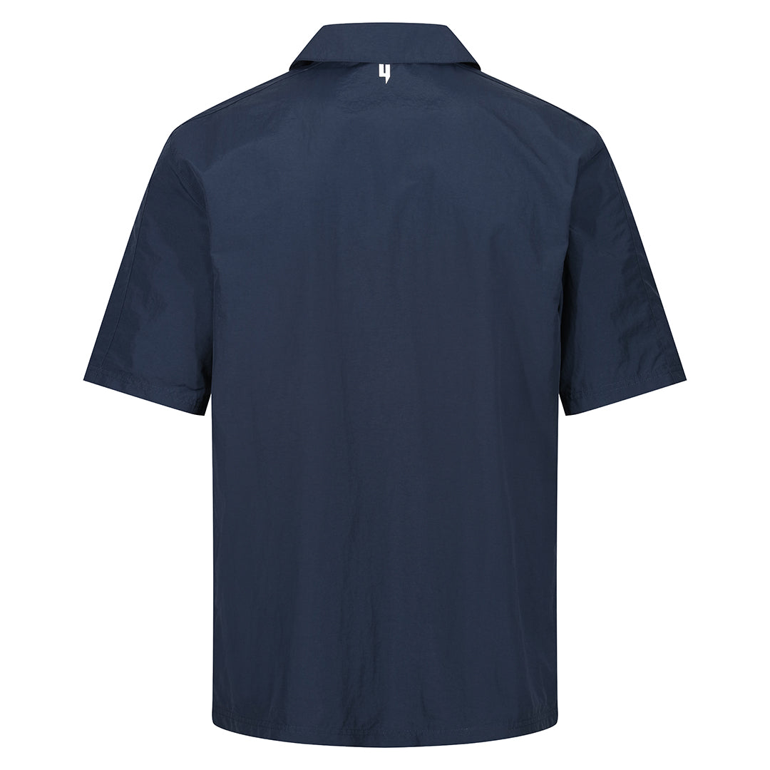 LUX CO-ORD SHIRT NAVY