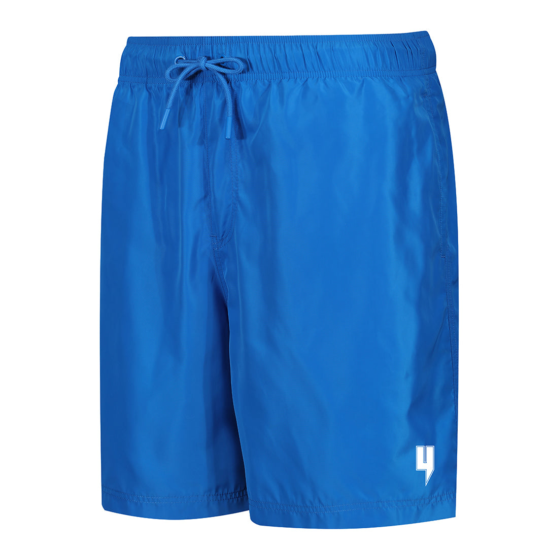 Y PATCH LOGO SWIM SHORTS COBALT BLUE