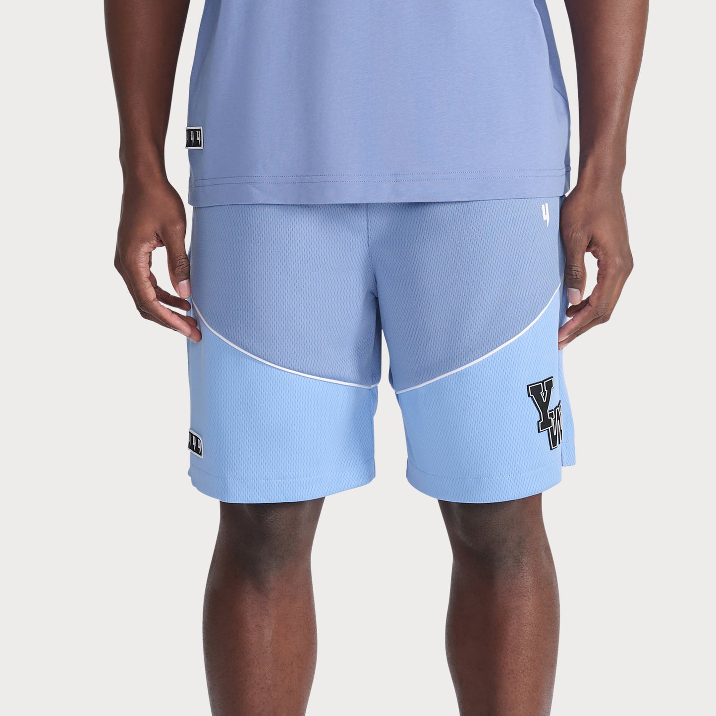 BASKETBALL SHORTS LIGHT BLUE