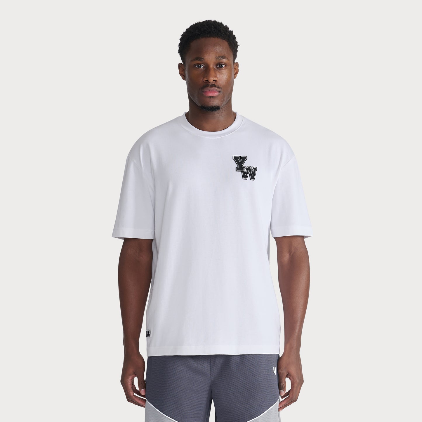 BASKETBALL TEE WHITE