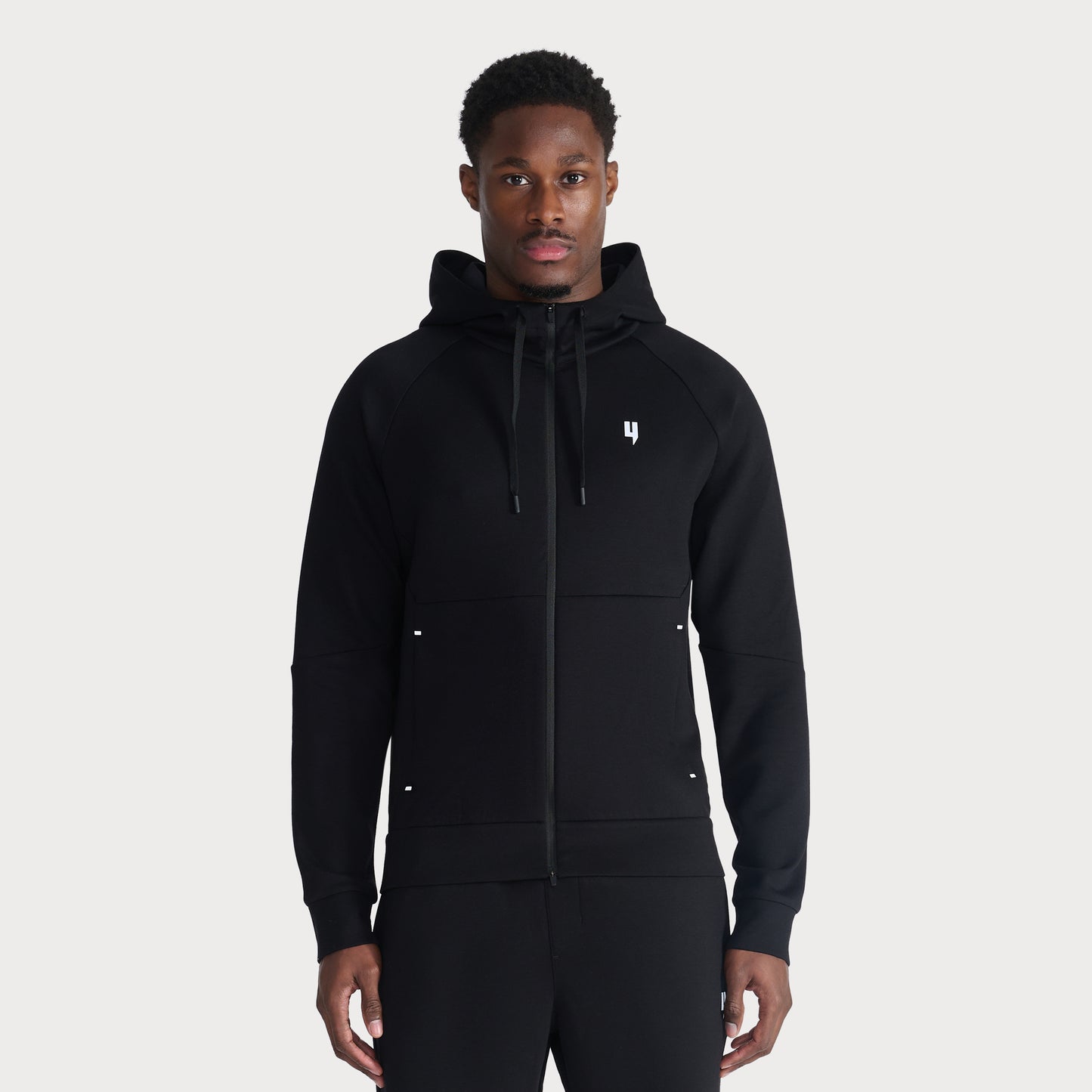 BLACK COURTSIDE HOODY