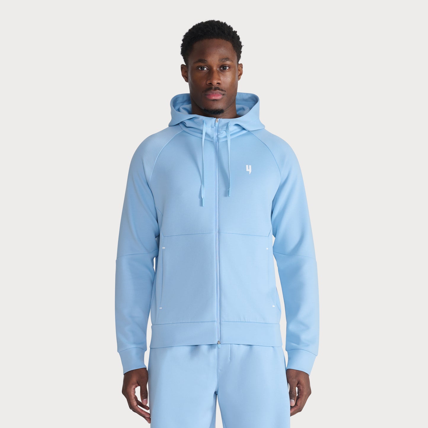 BABY BLUE COURTSIDE HOODY