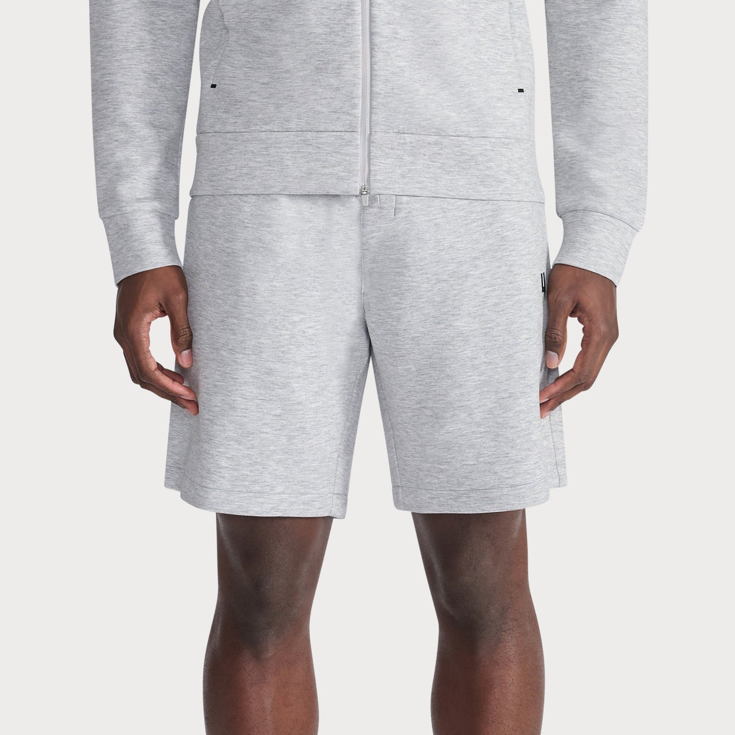 GREY COURTSIDE SHORTS