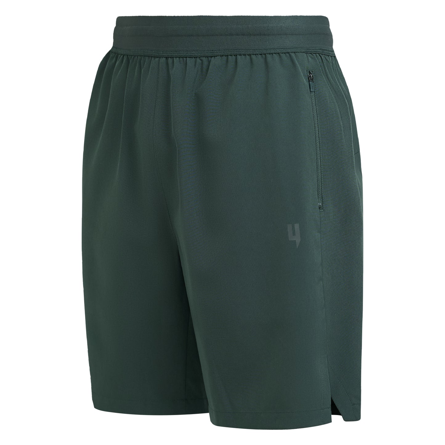 DARK GREEN PERFORMANCE SHORTS WITH INNER