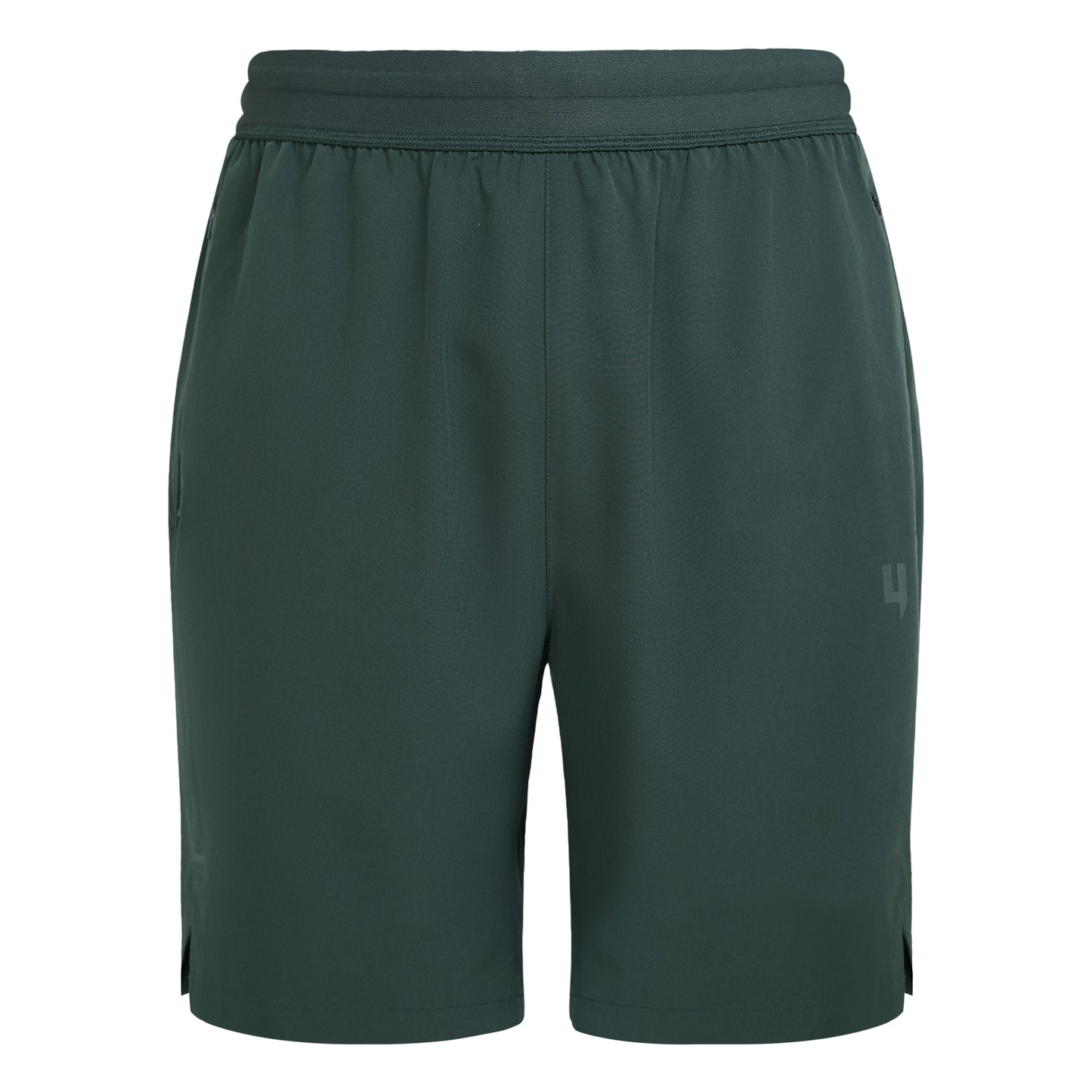 DARK GREEN PERFORMANCE SHORTS WITH INNER