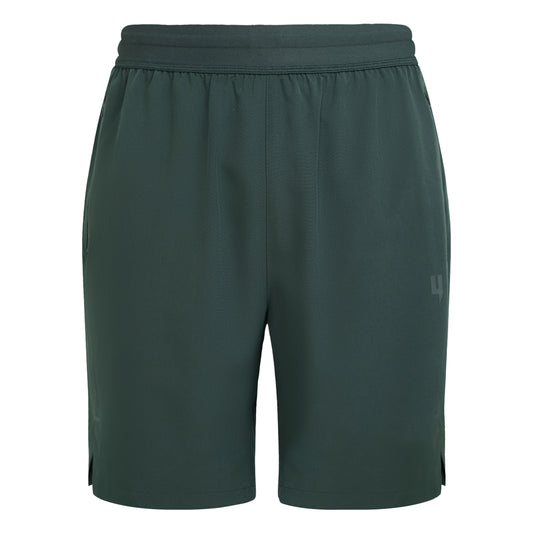 DARK GREEN PERFORMANCE SHORTS WITH INNER