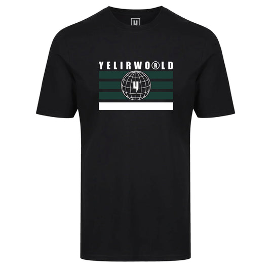 GLOBAL ENTERPRISE FLAG TEE BLACK GREEN