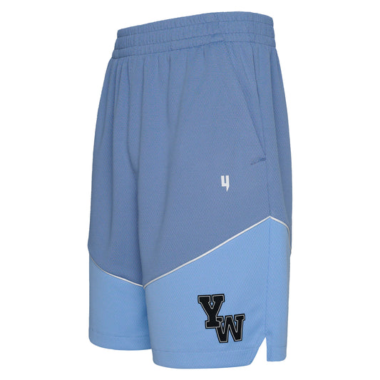 BASKETBALL SHORTS LIGHT BLUE