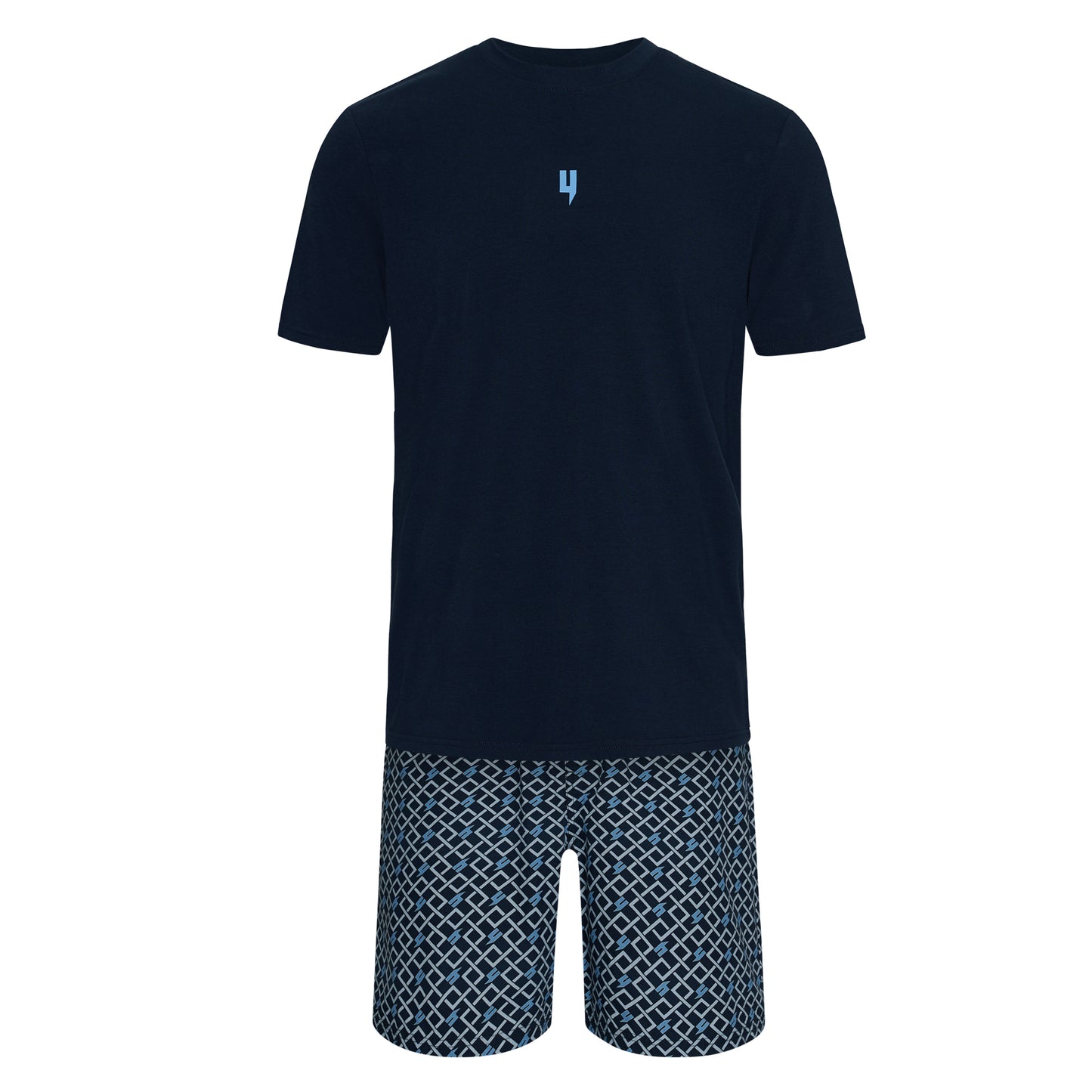 LOUNGEWEAR SET MULTI Y NAVY BLUE