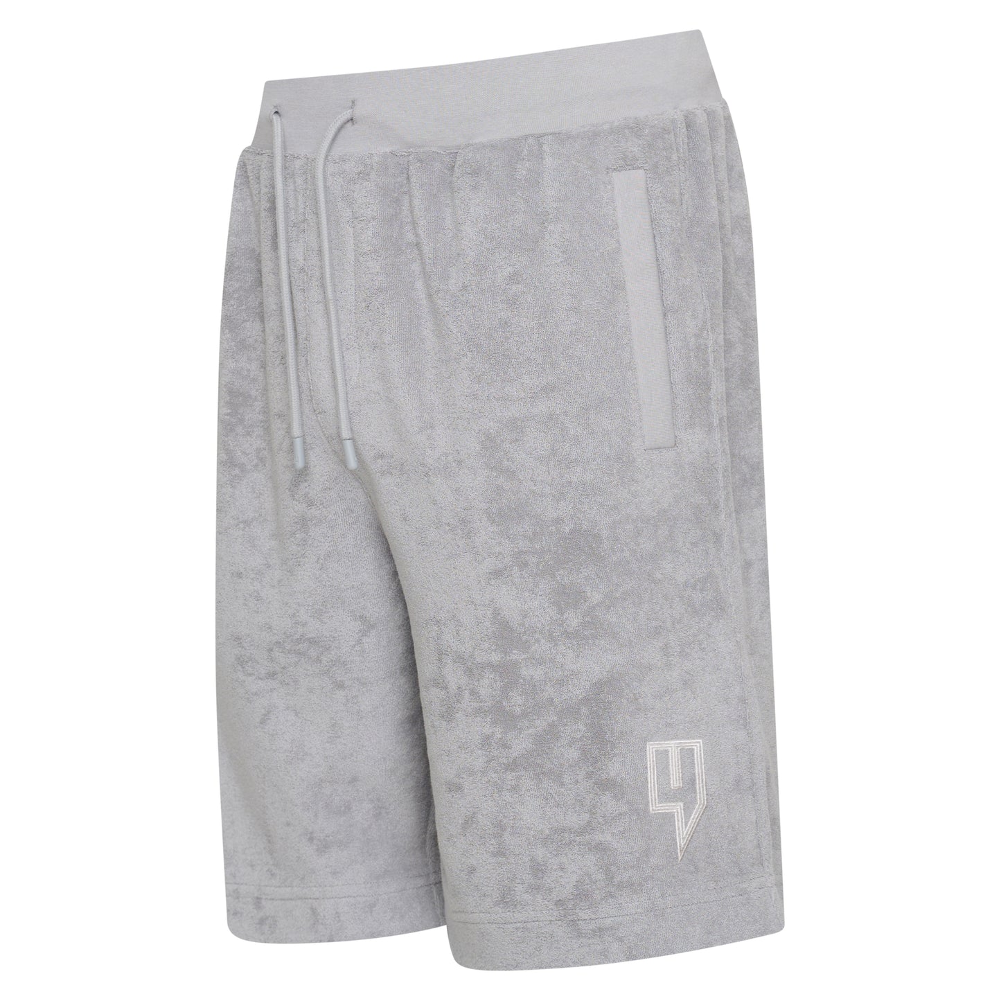 TOWELLING SHORTS GREY