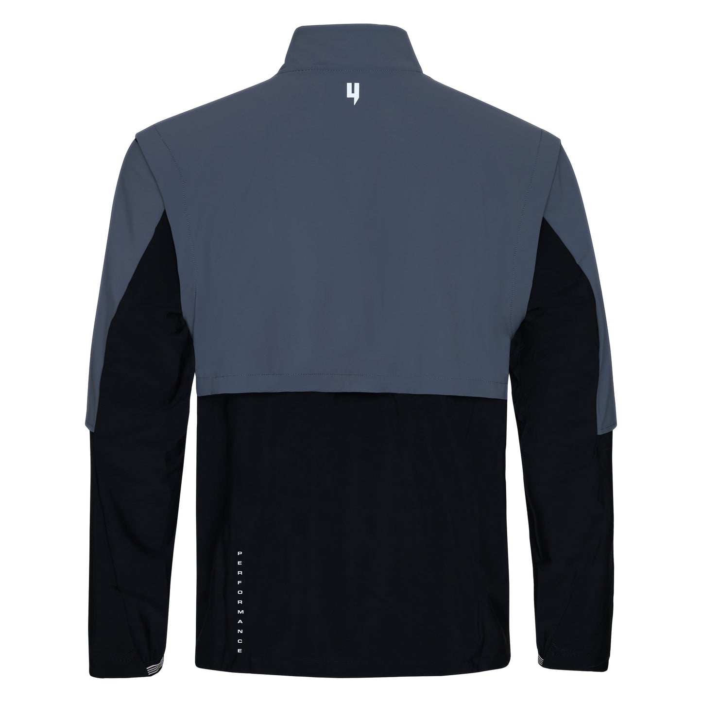 PERFORMANCE HYBRID 1/2 ZIP BLACK/GREY