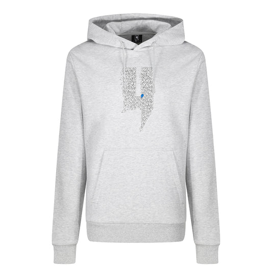 GREY HOODY FLYING Y LOGO