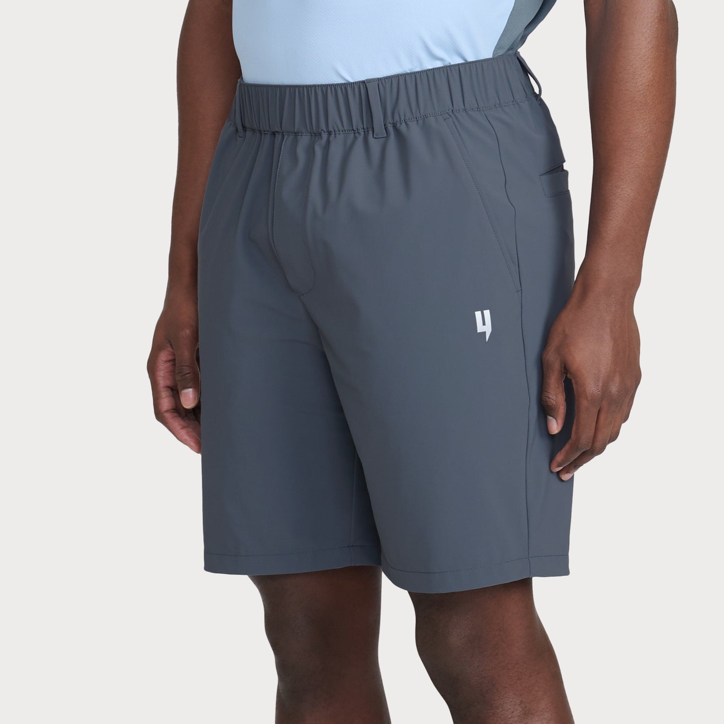 PERFORMANCE HYBRID SHORTS GREY