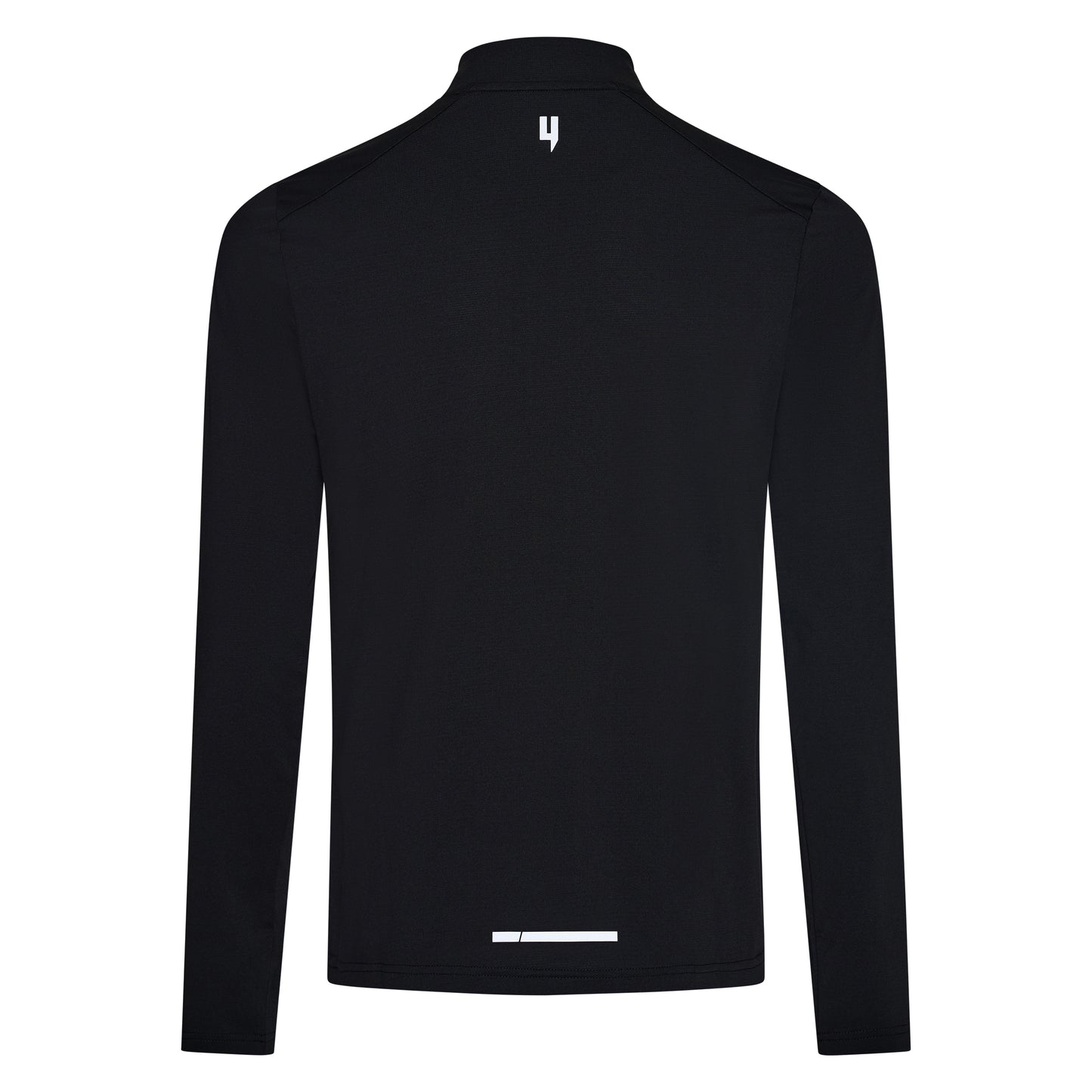 PERFORMANCE 1/2 ZIP TOP BLACK/RED